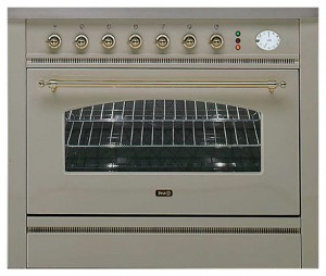 Кухонная плита ILVE P-90BN-MP Antique white Фото обзор