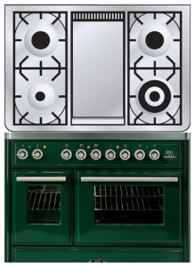 Кухонна плита ILVE MTD-100FD-MP Green фото огляд