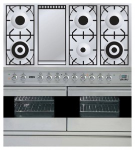 Kitchen Stove ILVE PDF-120F-VG Stainless-Steel Photo review