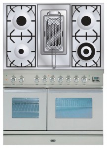 Kitchen Stove ILVE PDW-100R-MP Stainless-Steel Photo review