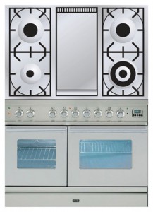 Estufa de la cocina ILVE PDW-100F-VG Stainless-Steel Foto revisión