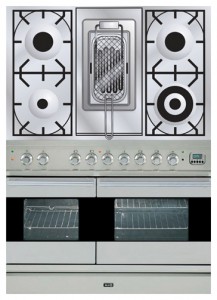 Kitchen Stove ILVE PDF-100R-MP Stainless-Steel Photo review