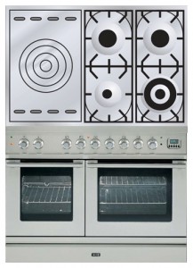 Кухонная плита ILVE PDL-100S-VG Stainless-Steel Фото обзор