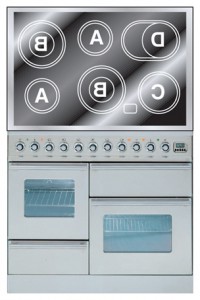 Kitchen Stove ILVE PTWE-100-MP Stainless-Steel Photo review