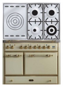 Кухонная плита ILVE MCD-100SD-VG Antique white Фото обзор