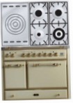 лучшая ILVE MCD-100SD-VG Antique white Кухонная плита обзор