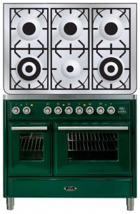 Estufa de la cocina ILVE MTD-1006D-E3 Green Foto revisión