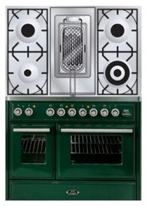 Kitchen Stove ILVE MTD-100RD-E3 Green Photo review