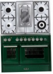 最好 ILVE MTD-100RD-E3 Green 厨房炉灶 评论