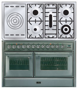 Estufa de la cocina ILVE MTS-120SD-E3 Stainless-Steel Foto revisión