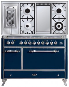Кухонная плита ILVE MC-120FRD-E3 Blue Фото обзор