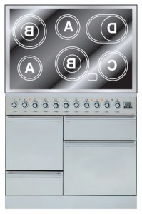 Кухонная плита ILVE PTQE-100-MP Stainless-Steel Фото обзор