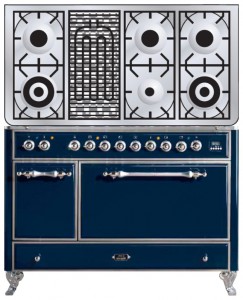 Estufa de la cocina ILVE MC-120BD-E3 Blue Foto revisión