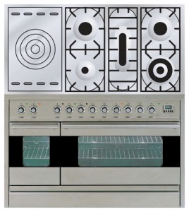 Kitchen Stove ILVE PF-120S-VG Stainless-Steel Photo review