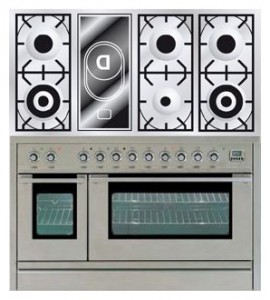 Кухонная плита ILVE PSL-120V-MP Stainless-Steel Фото обзор