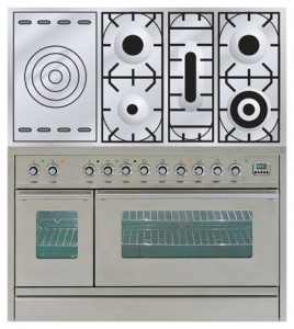 Kitchen Stove ILVE PW-120S-VG Stainless-Steel Photo review