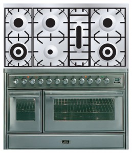 Estufa de la cocina ILVE MT-1207D-E3 Stainless-Steel Foto revisión