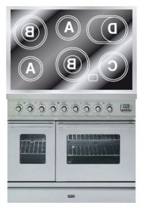 Кухонная плита ILVE PDWE-100-MW Stainless-Steel Фото обзор