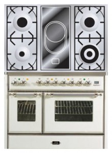 厨房炉灶 ILVE MD-100VD-E3 White 照片 评论