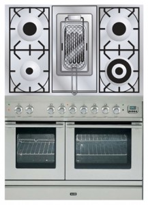 Estufa de la cocina ILVE PDL-100R-MP Stainless-Steel Foto revisión