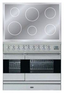 Estufa de la cocina ILVE PDFI-100-MW Stainless-Steel Foto revisión