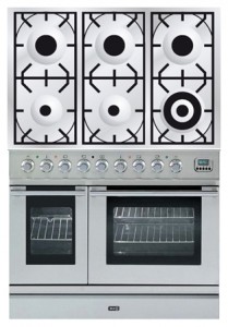 Kitchen Stove ILVE PDL-906-VG Stainless-Steel Photo review