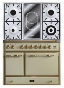 Кухонная плита ILVE MCD-100VD-VG Antique white Фото обзор