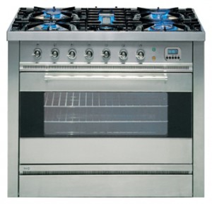 Kitchen Stove ILVE P-90-MP Stainless-Steel Photo review