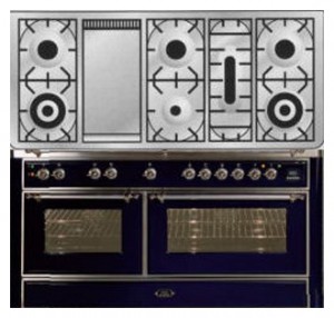 厨房炉灶 ILVE M-150FD-VG Blue 照片 评论