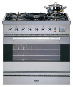 Kitchen Stove ILVE P-80-VG Stainless-Steel Photo review