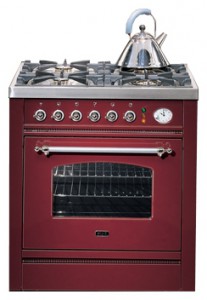 Kitchen Stove ILVE P-70N-VG Red Photo review