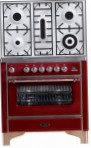 best ILVE M-90PD-VG Red Kitchen Stove review