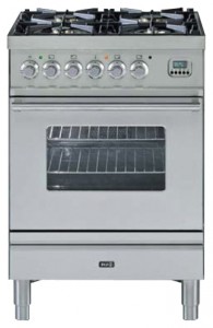 Kitchen Stove ILVE PW-60-MP Stainless-Steel Photo review