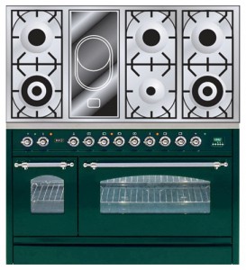 Кухонная плита ILVE PN-120V-MP Green Фото обзор
