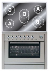 Кухонная плита ILVE PLE-90-MP Stainless-Steel Фото обзор