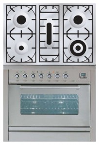 Kitchen Stove ILVE PW-90-MP Stainless-Steel Photo review