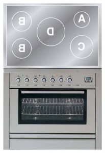 Kitchen Stove ILVE PLI-90-MP Stainless-Steel Photo review