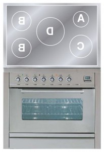 Kitchen Stove ILVE PWI-90-MP Stainless-Steel Photo review