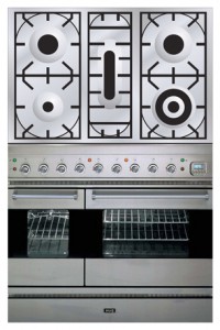 Estufa de la cocina ILVE PD-90-VG Stainless-Steel Foto revisión