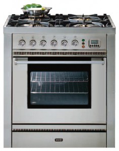 Кухонная плита ILVE P-70L-VG Stainless-Steel Фото обзор