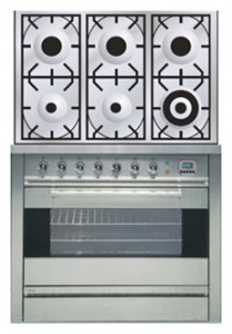 Kitchen Stove ILVE P-906-MP Stainless-Steel Photo review