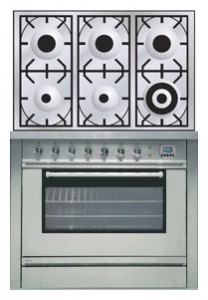 Кухонная плита ILVE P-906L-MP Stainless-Steel Фото обзор