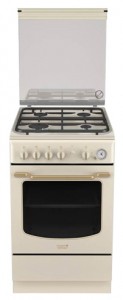 Kitchen Stove Hotpoint-Ariston HT5GG3FC (OW) Photo review