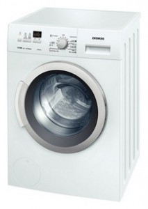 Máquina de lavar Siemens WS 10O160 Foto reveja