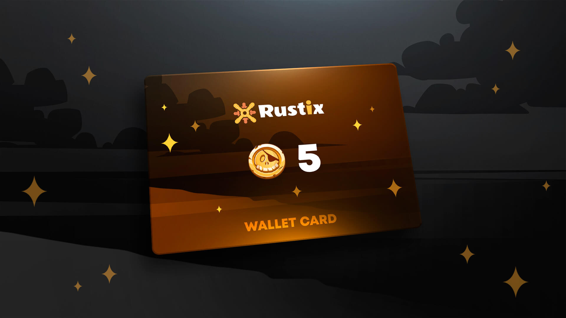 Rustix.io 5 USD Wallet Card Code 5.65 $