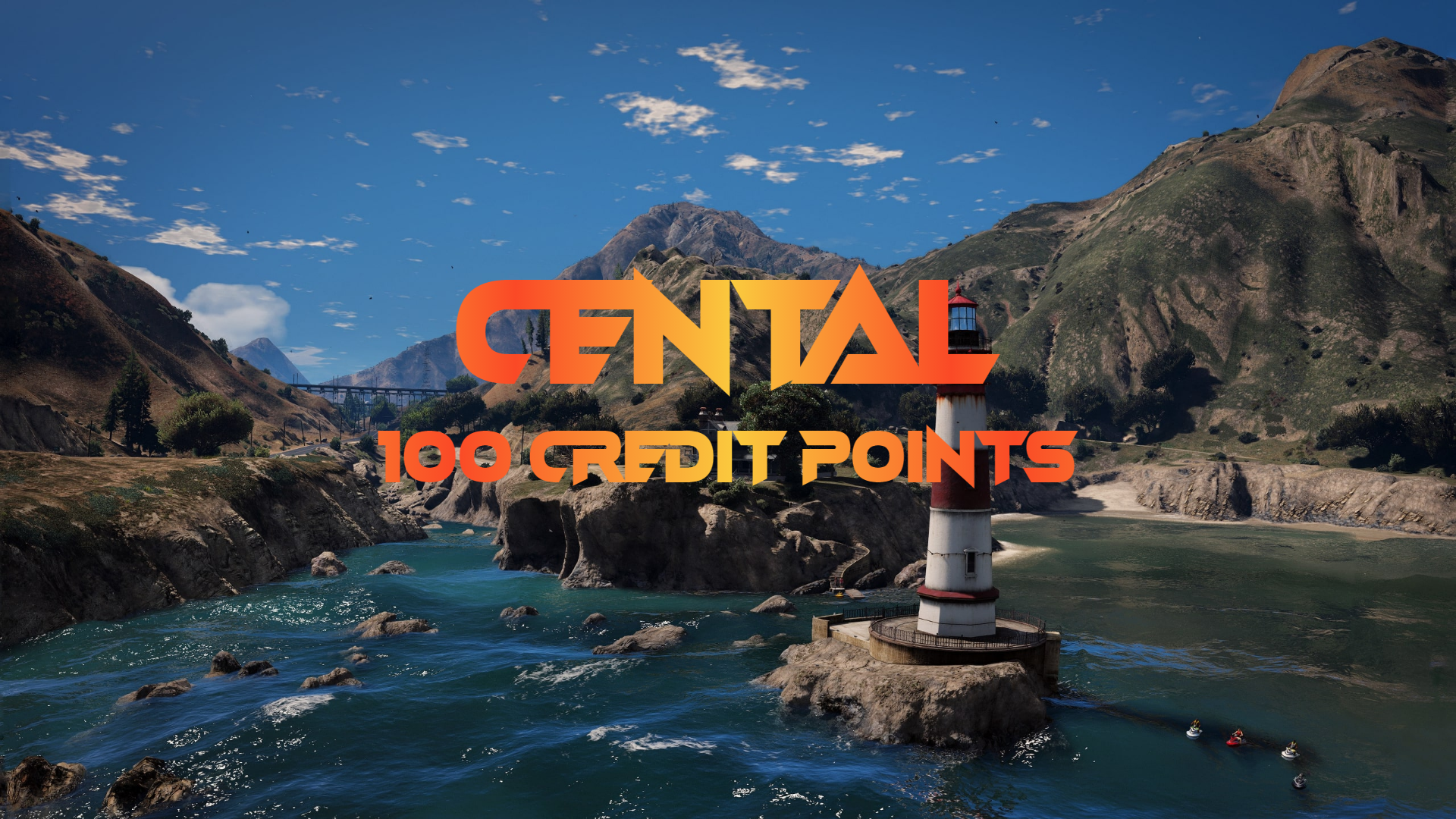CentralRP - 100 Credit Points Gift Card 11.29 $