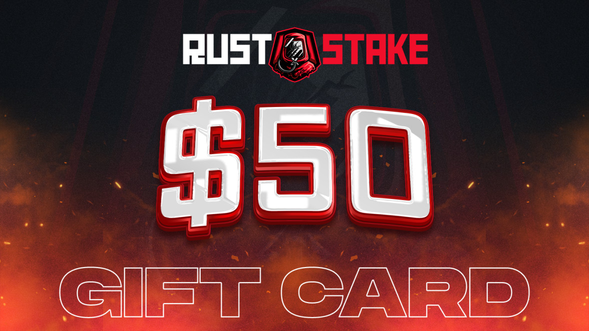 RustStake $50 Gift Card 55.44 $